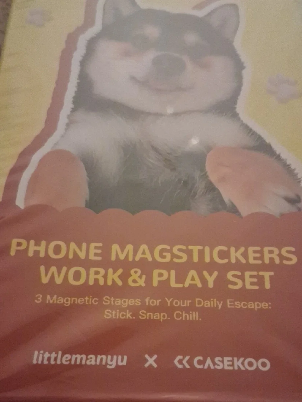 NIB! Collab x Manyu Pawfect Chill Time Magic Stand Pro Case